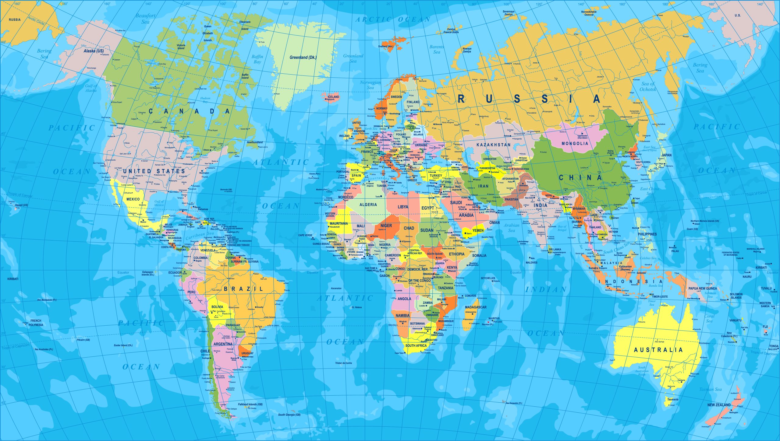 Peta Dunia world maps 007