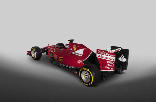 Poster Mobil Ferrari SF15 T Formula 1 Race Car Ferrari Ferrari SF15 T APC005