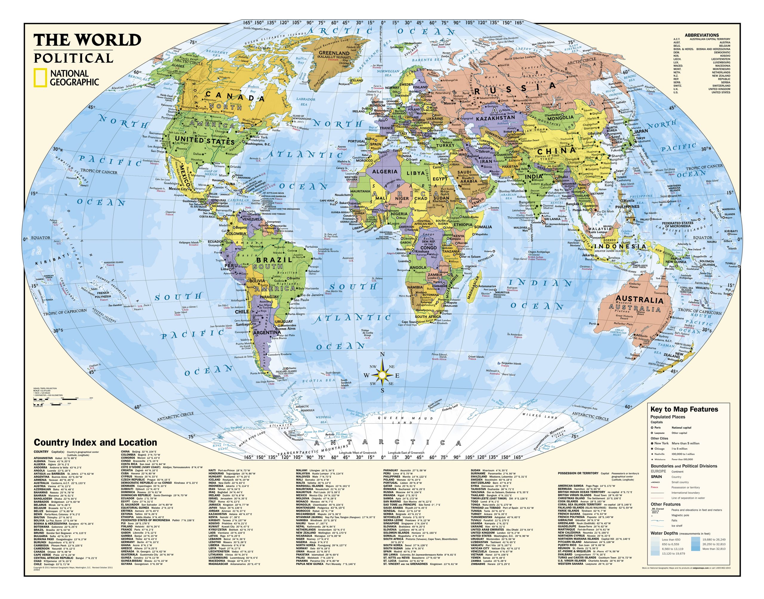 Peta Dunia World K12 2011