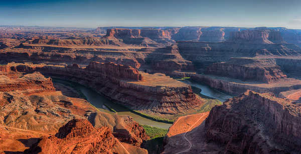 poster gunung USA Parks Mountains Rivers Dead Horse Point State 1Z