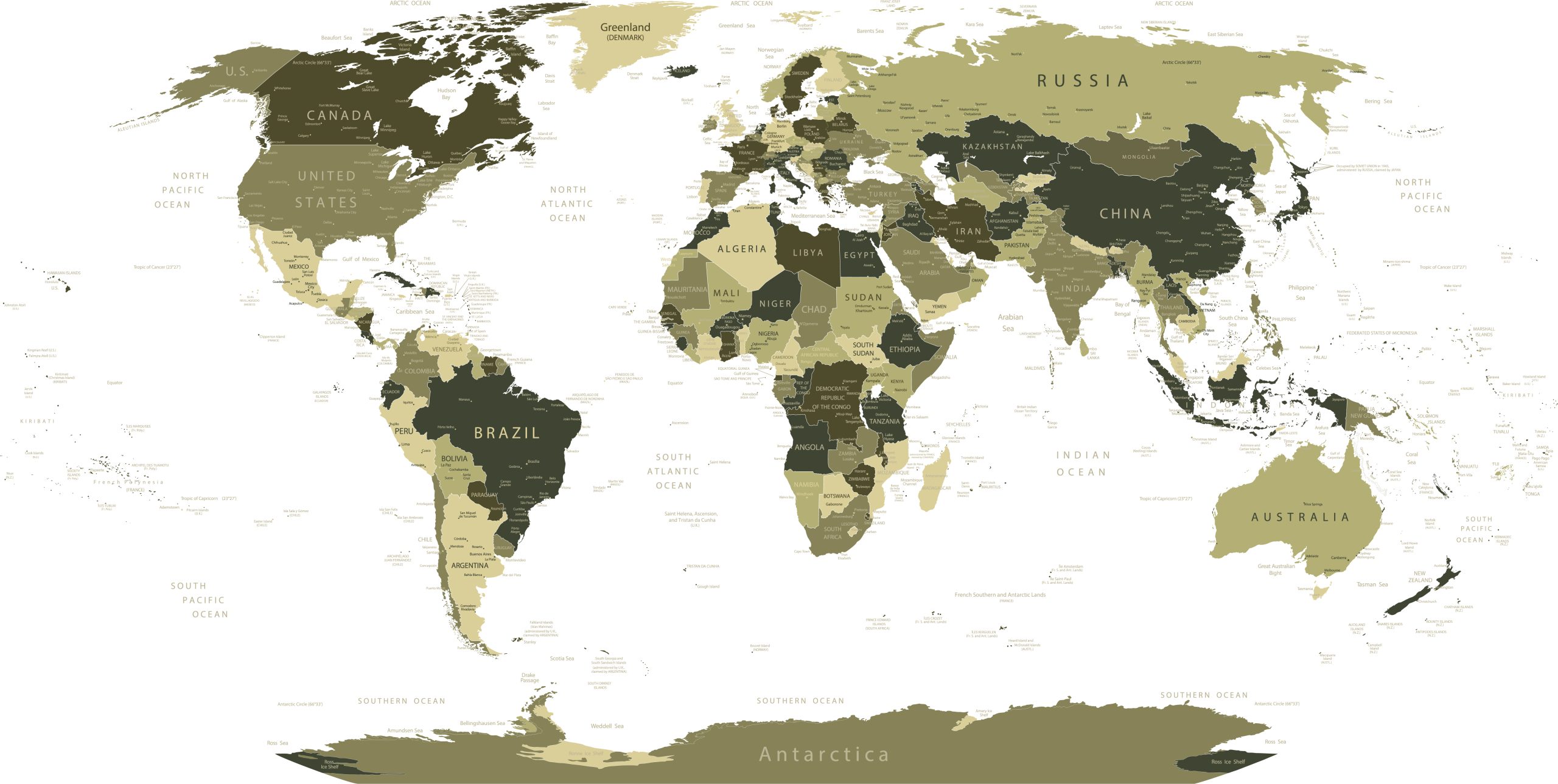 Peta Dunia world maps 025