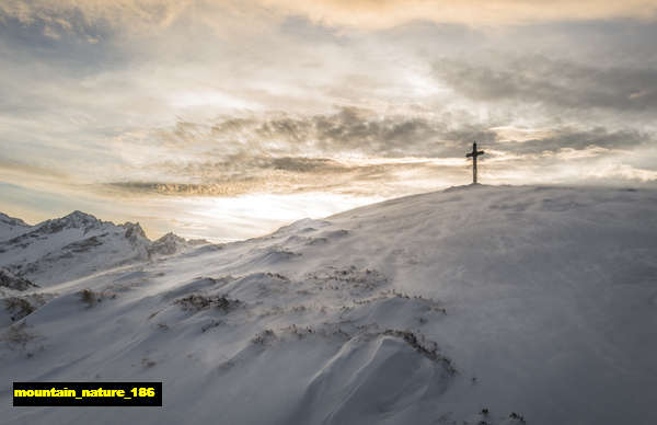 poster gunung mountain 186