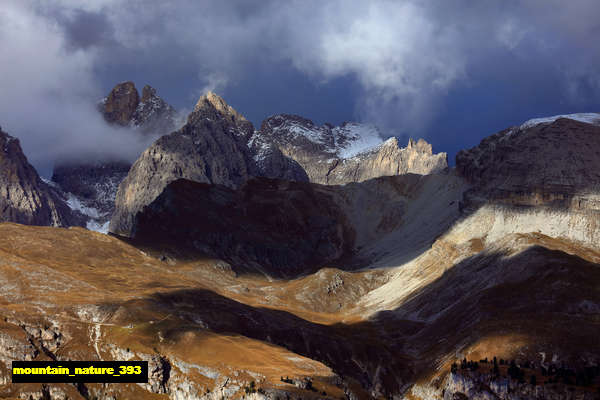 poster pemandangan alam gunung mountain 393