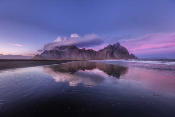 poster gunung Beach Cloud Iceland Mountain Reflection Mountains Mountain1 APC