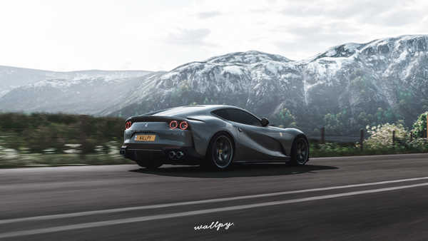 Poster Mobil Forza Horizon 4 Ferrari 2018 812 by Wallpy 1ZM