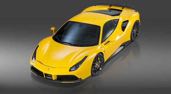 Poster Mobil Novitec Rosso Ferrari 488 GTB Ferrari Ferrari 488 APC001
