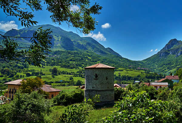 poster pemandangan alam gunung Spain Scenery Mountains 1Z