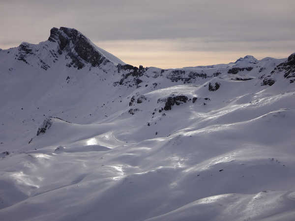 Poster Pemandangan Gunung Mountains Snow 1Z 001