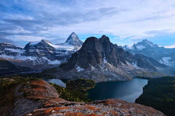 Poster Pemandangan Gunung Mountains Mount Assiniboine APC 001