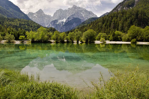 poster gunung Slovenia Lake Mountains 1Z 001