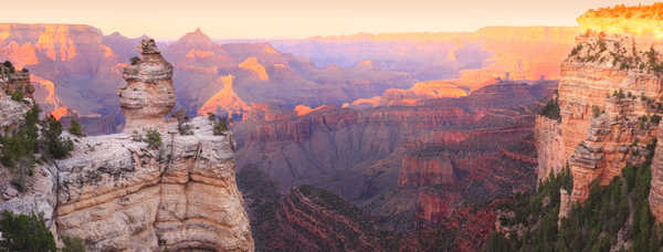 poster pemandangan alam gunung Grand Canyon Park USA Parks Mountains Crag 1Z 002