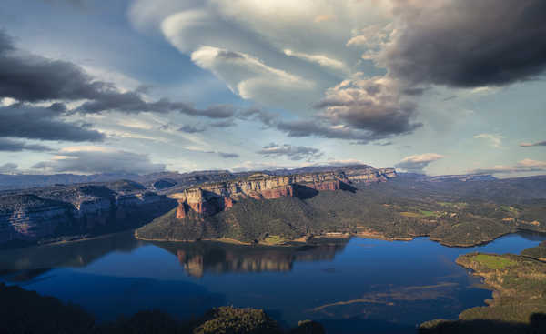 poster gunung Canyon Cloud Lake Mountain Earth Landscape7 APC