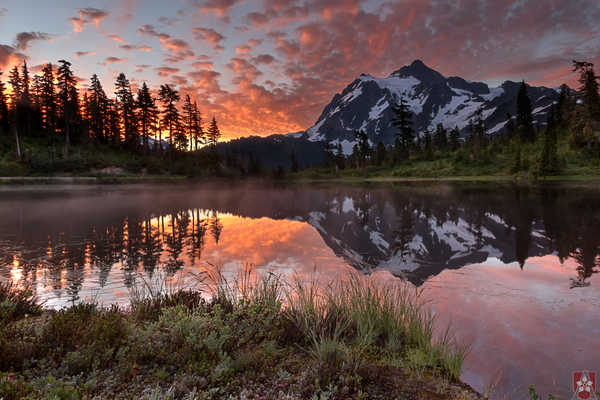 poster pegunungan Canada Forest Lake Mountain Earth Landscape1 APC