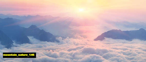 poster pemandangan alam gunung mountain 146