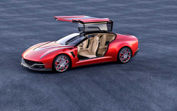 Poster Mobil Vehicle Ferrari Ferrari F12berlinetta APC002