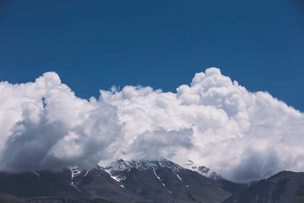 Poster Pemandangan Gunung Cloud Mountain Nature Earth Cloud APC 001