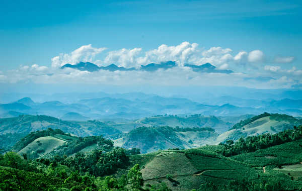 poster pemandangan alam gunung Brazil Mountains Fields 1Z