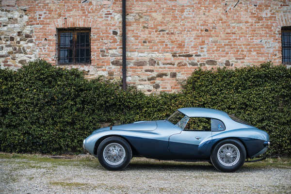 Poster Mobil Ferrari Retro 1950 166 MM 212 Export Fontana 1ZM