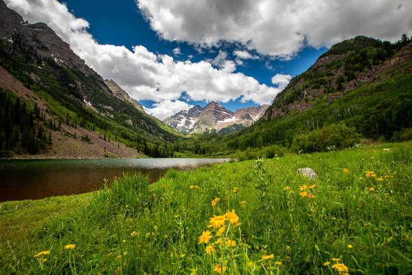 poster pemandangan alam gunung USA Scenery Mountains 1Z 003