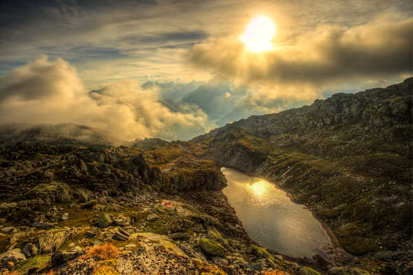 poster gunung Switzerland Mountains 1Z 021