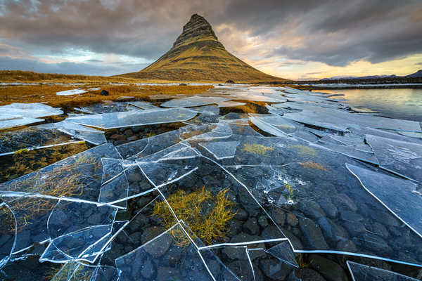 poster pegunungan Iceland Mountains Ice 1Z