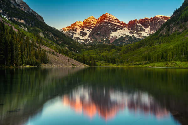 poster pemandangan alam gunung USA Scenery Mountains 1Z 007