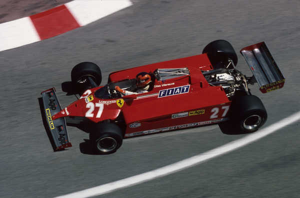 Poster Mobil Ferrari 1981 Ferrari 126 Ck APC