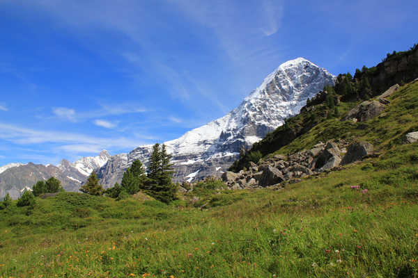 poster pemandangan alam gunung Mountains Sky Scenery 1Z 001