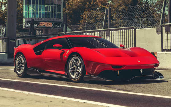 Poster Mobil Ferrari Ferrari P80 C APC006