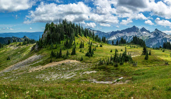 poster gunung USA Scenery Mountains 1Z 006