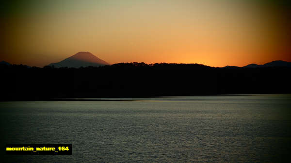 poster gunung mountain 164