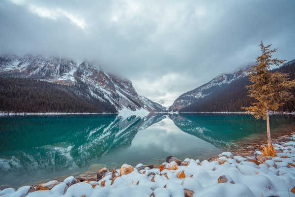 Poster Pemandangan Gunung Canada Lake Parks Stones Mountains lake Louise 1Z