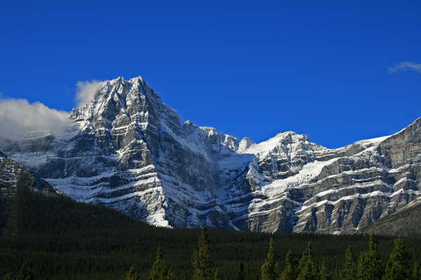 poster gunung Canadian Rockies Mountains Mountain APC 001