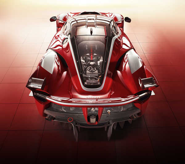 Poster Mobil Ferrari FXX K Ferrari Ferrari FXX K APC013