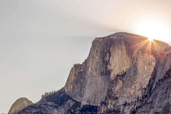 Poster Pemandangan Gunung Cliff Mountain Nature Sunbeam Earth Cliff APC