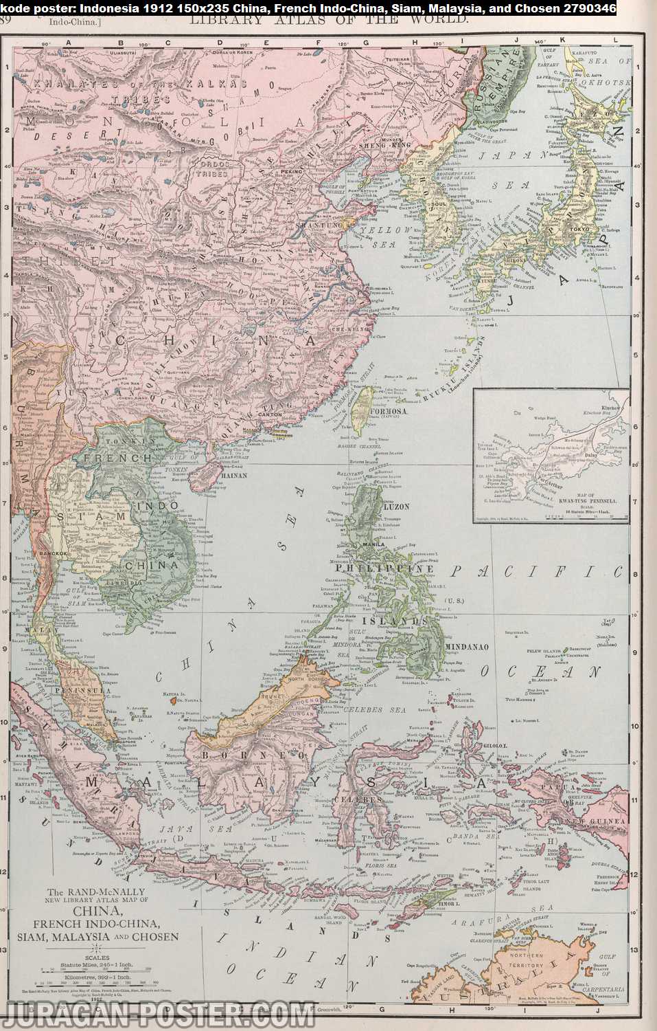 peta indonesia kuno tahun 1912