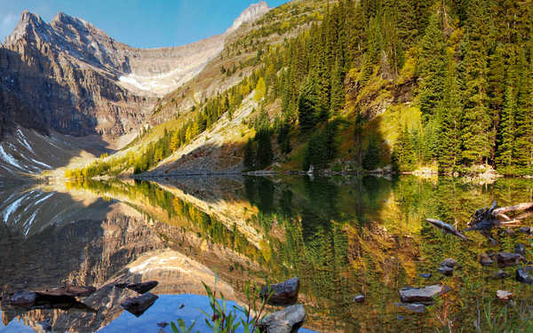 poster gunung Cliff Mountain Nature Reflection Earth Reflection APC