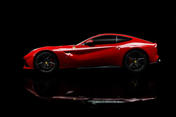Poster Mobil ferrari f12berlinetta 4k WPS