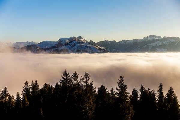 poster gunung Fog Mountain Mountains Mountain APC