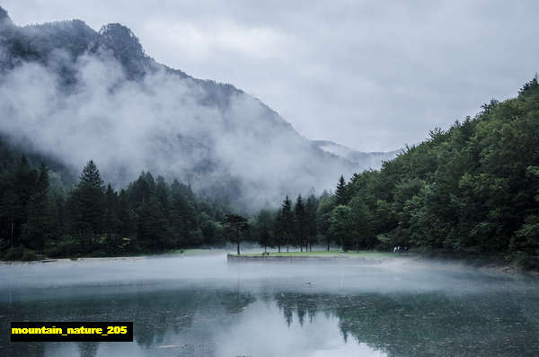 poster gunung mountain 205