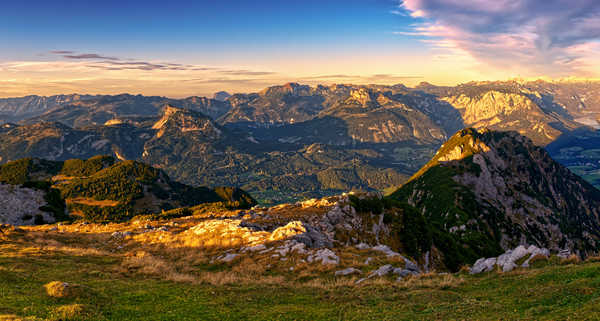 poster pemandangan alam gunung Austria Mountains Scenery Luppitsch Styria Alps 1Z