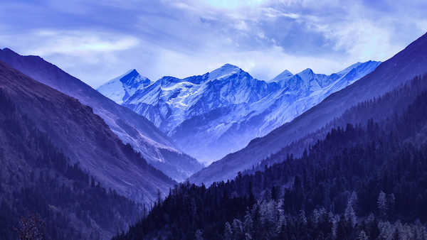 poster gunung Mountain Snow Winter Mountains Mountain7 APC