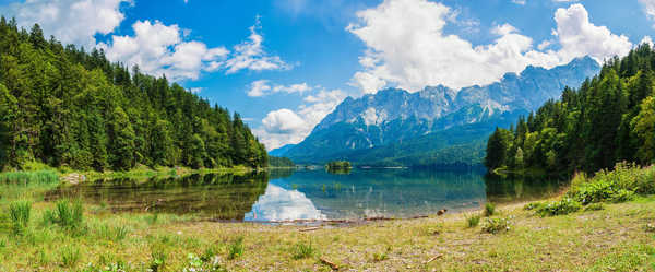 poster gunung Cloud Forest Lake Landscape Mountain Sky Lakes Lake APC