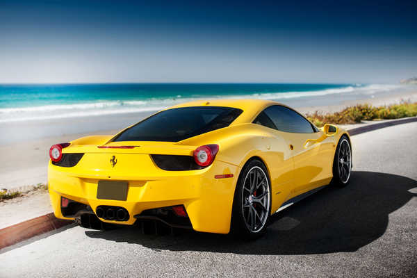 Poster Mobil Ferrari Ferrari 458 Italia APC002