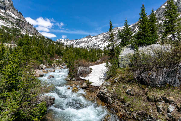 poster gunung Rivers Parks Mountains Stones USA Grand Teton 1Z