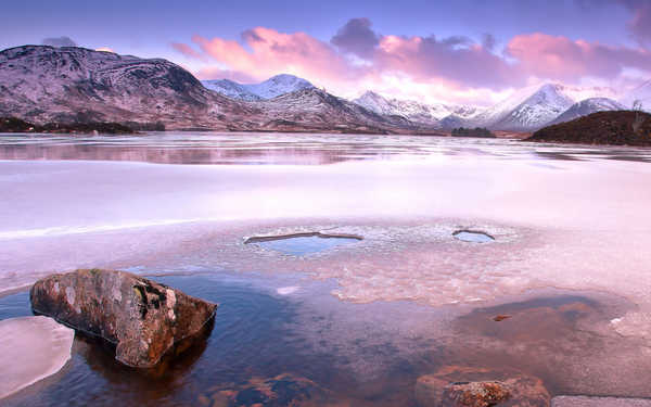 poster pemandangan alam gunung Ice Lake Mountain Earth Landscape APC