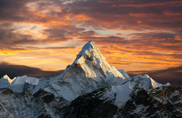 poster pegunungan Cloud Mountain Nature Peak Sunset Mountains Mountain APC