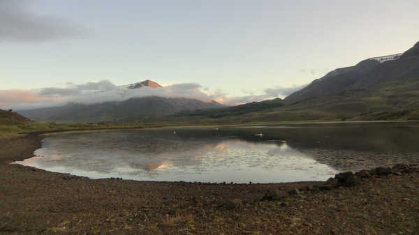 poster gunung Iceland Lake Mountain Reflection Lakes Lake APC