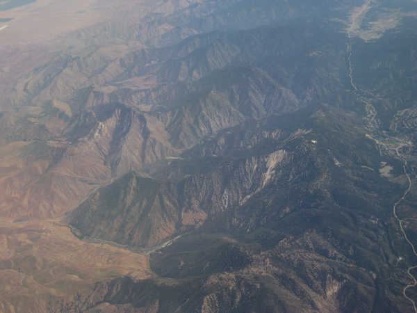 Poster Pemandangan Gunung USA Mountains California 1Z