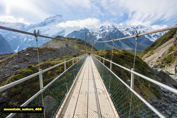 poster pemandangan alam gunung mountain 465